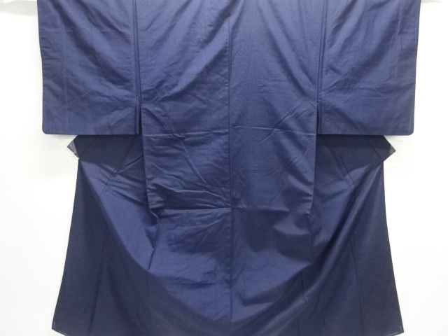 JAPANESE KIMONO / ANTIQUE MENS KIMONO / SILK / HAND WOVEN TSUMUGI